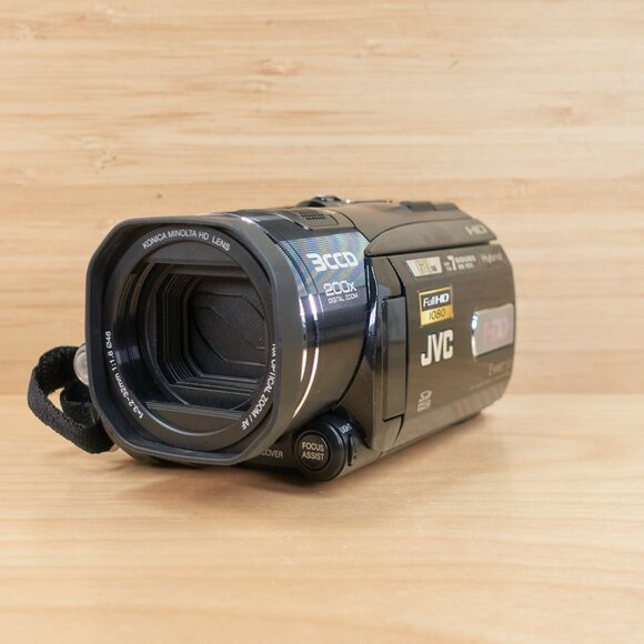 JVC GZ-HD3U Hd Camcorder / 60GB HDD / 3CCD / Konica Minolta Lens / Japan - Picture 3 of 9